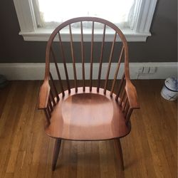 Solid Cherry Windsor Chair