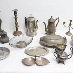 Miscellaneous  Vintage Silver Plate Items 