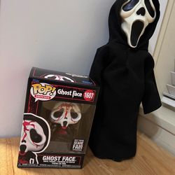 Ghostface Scare Fair Rare Funko Pop & Doll