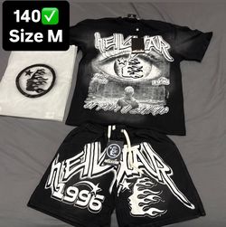 Hellstar T-Shirt and Shorts Set