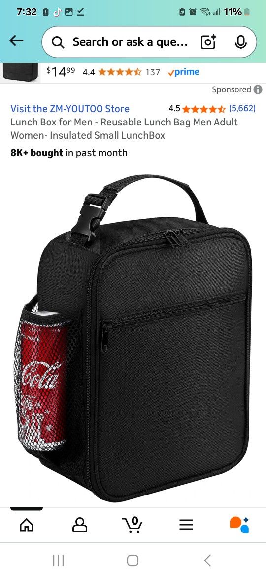 Lunch Bag Box Small