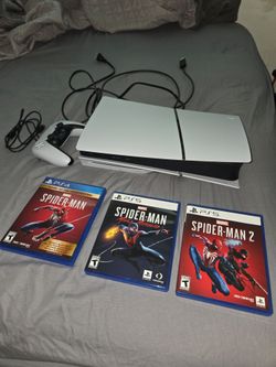 Playstation 5 Slim Spiderman Console Bundle