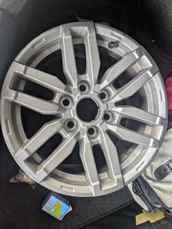 2026 Chevy Colorado 17x8 wheel