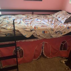 Twin Loft Bed-Castle Themed