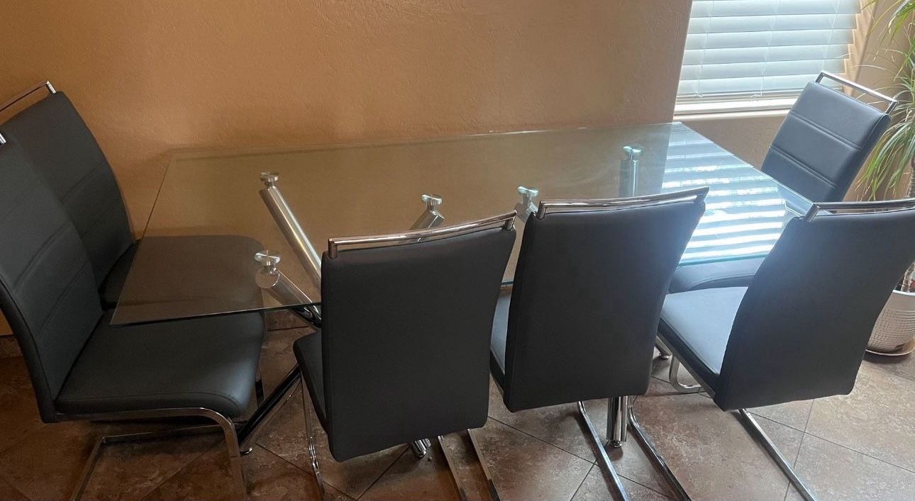 Glass Dining Room Table