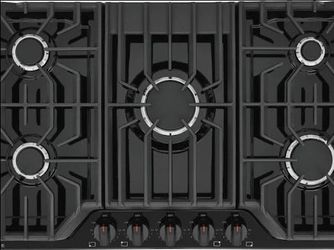 Open Box 36" Gas Cooktop Black