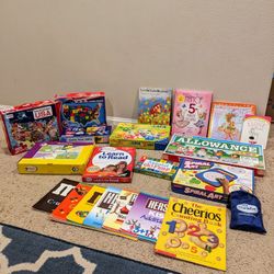 Kindergarten & 1st Grade Learning Games, Puzzles, Art, Books, And Curriculum 