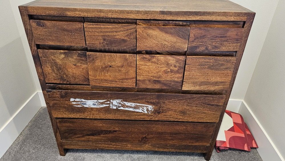 Polished Heavy Wooden Toy Chest