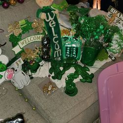 St Patrick's Day deco