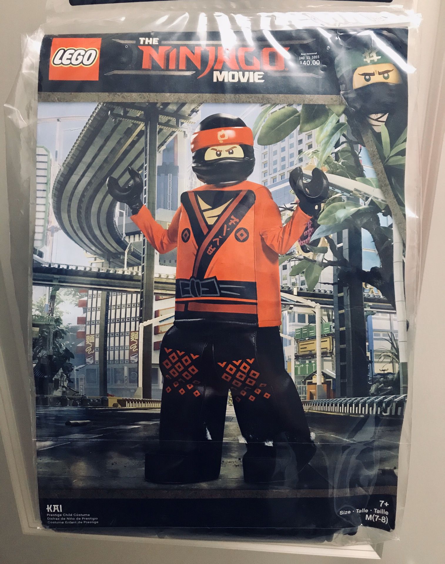 LEGO Ninjago Movie Kai Costume 7-8 for in Irvine, CA - OfferUp