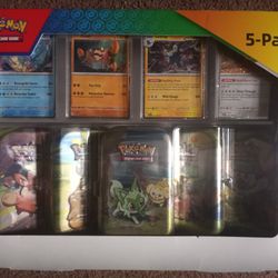 Pokemon Scarlet & Violet Series 5-Pack Mini Tins + 4 Promo Cards for Sale  in Lakeland, FL - OfferUp