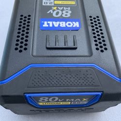 Kobalt 80-Volt 2.0Ah; Lithium Ion (li-ion) Battery