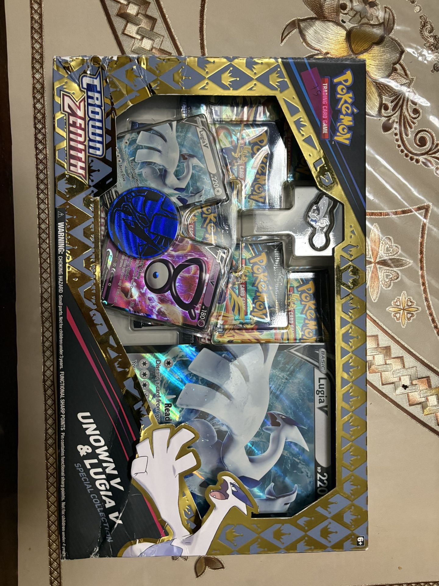 Crown Zenith Lugia & Unknown Special Collection Pokemon