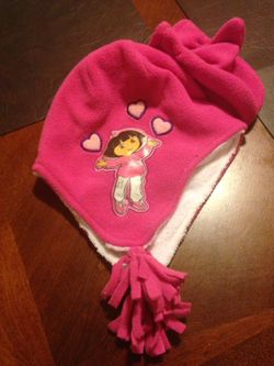 Girls hat and gloves set
