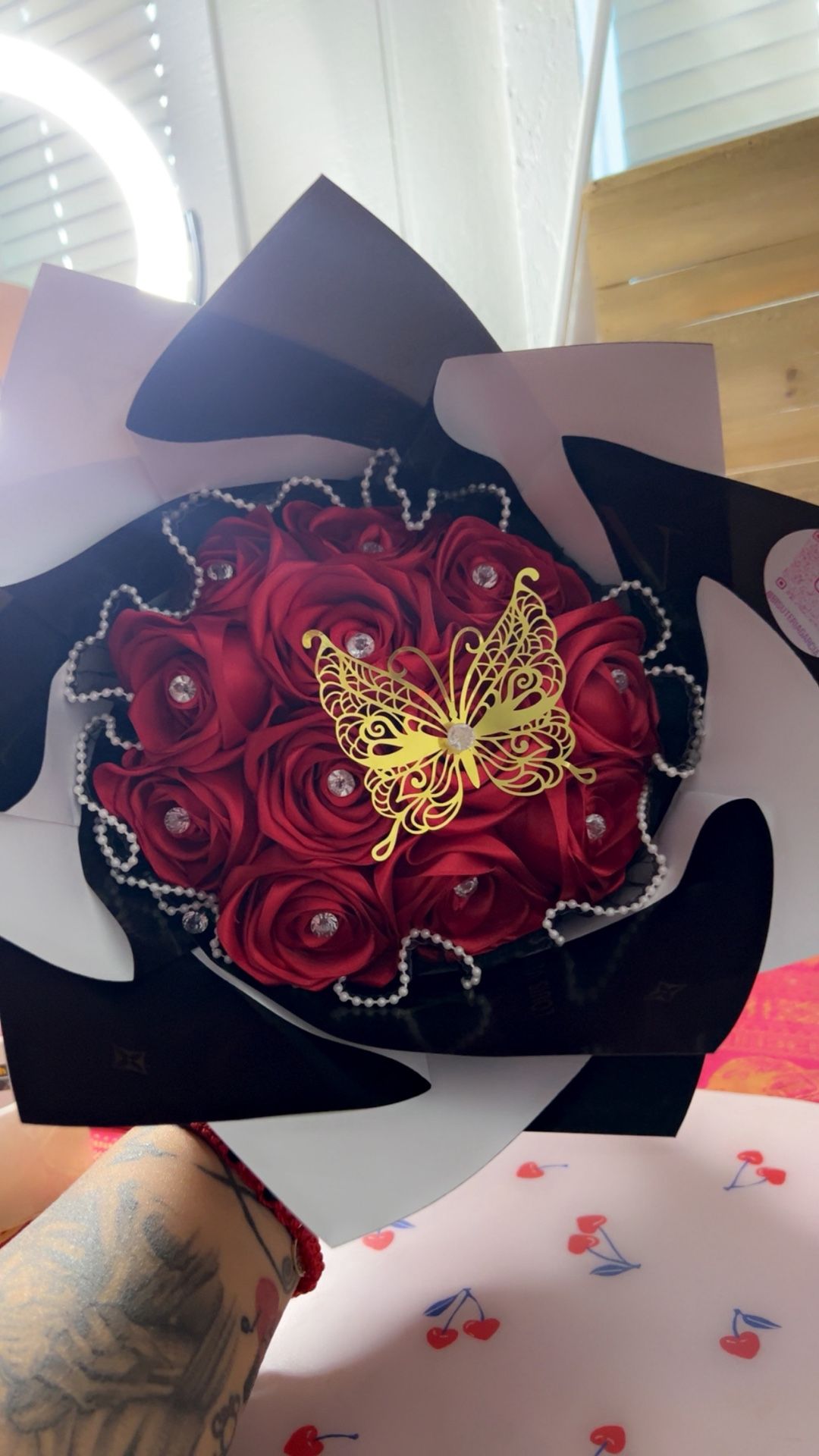 Ramo De 12 Rosas Eternas