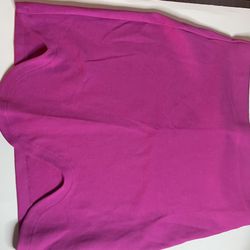 Pink Adult Wavy Structured Skirt
