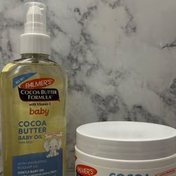 Brand NEW! 🍼   Palmer’s Cocoa Butter-Baby Products - Oil + Balm (((PENDING PICK UP)))