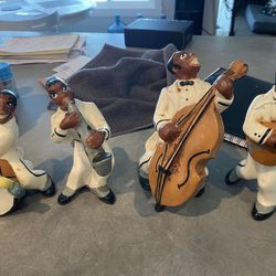 Vintage *RARE* West Coast Pottery, 1940’s Jazz Band. 