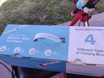 Electric spin scrubber 4 Different types of cleaning brush