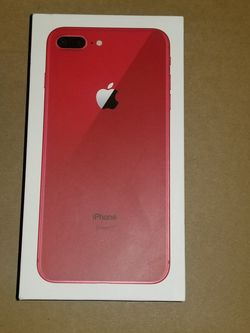 iPhone 8 plus (red)