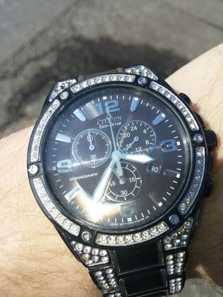Citizen watch iced out