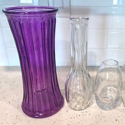 8 Piece Glass Decor /Container Set