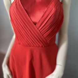 Red XS Bebe Nwt Bebe Dress Gown Prom Dress