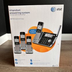 AT&T 4 Handset Answering System 