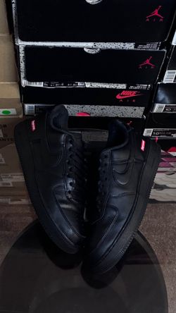 Supreme x Nike Air Force 1 Low 'Box Logo - Black'