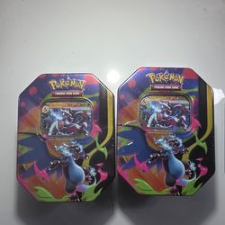 Mega Charizard X EX Tin