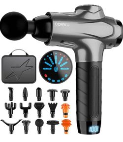 Massage Gun with 15 attachments 
