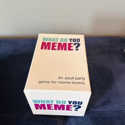 Board game- What do you meme?