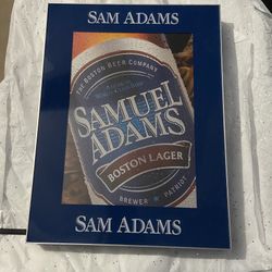 Vintage Samuel Adams Boston lager promotional light up sign
