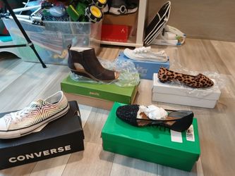 Mixed Women's Shoe Lot – 5 Pairs Sz 7