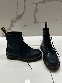 Doc Martin Dark Blue Shoes Boots