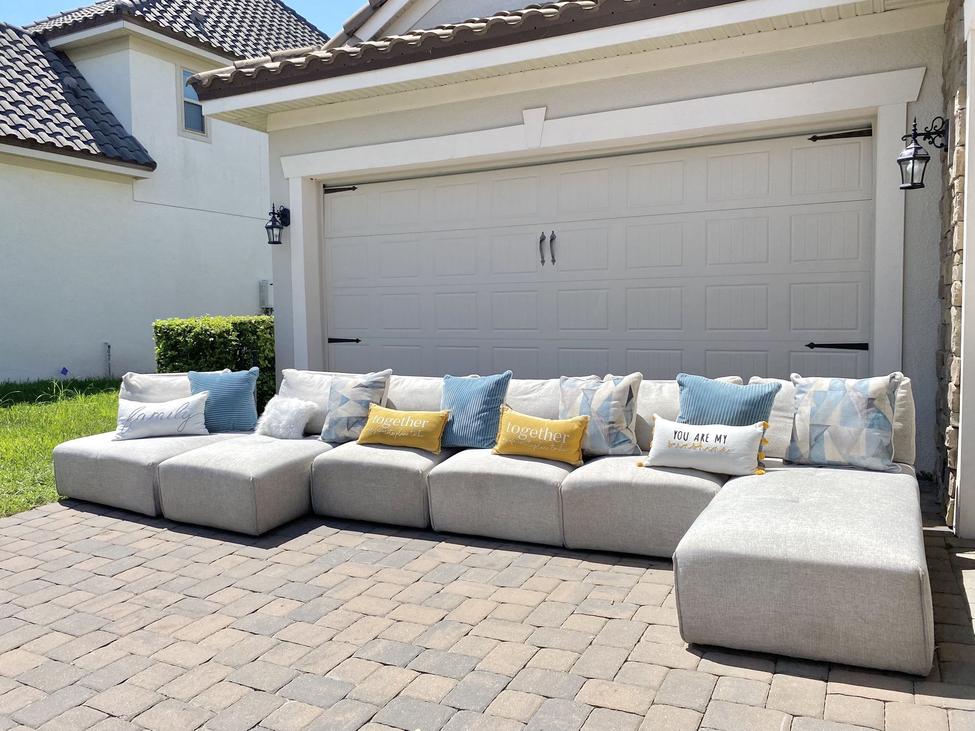 Modern Sectional Couch - Pending