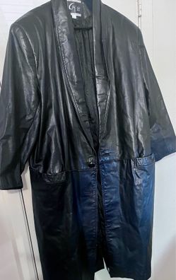 leather jacket black