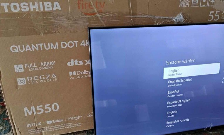 TV TOSHIBA QUANTUM 55" (M550).