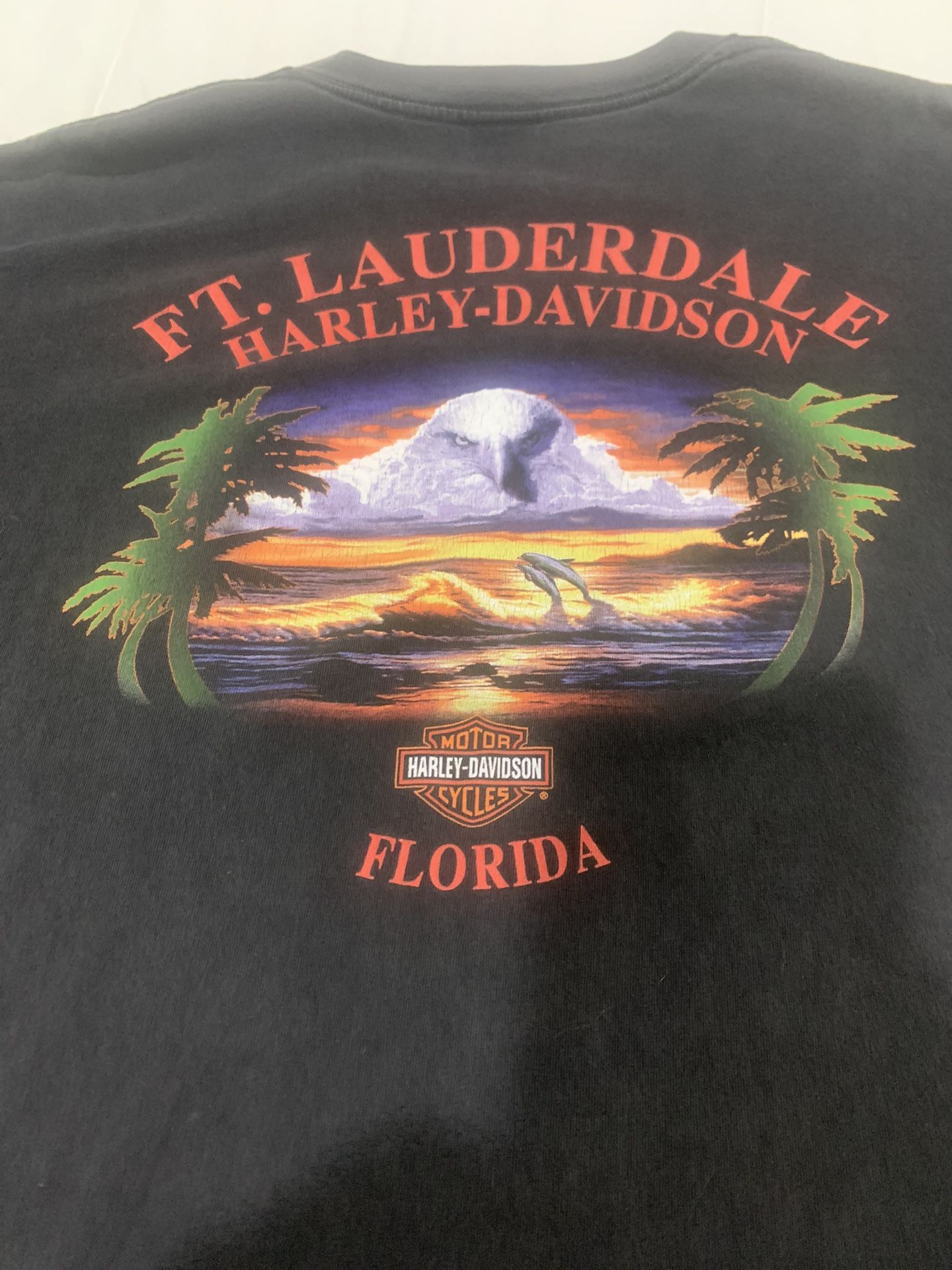 Vintage Fort Lauderdale Harley Davidson T-Shirt (XL)