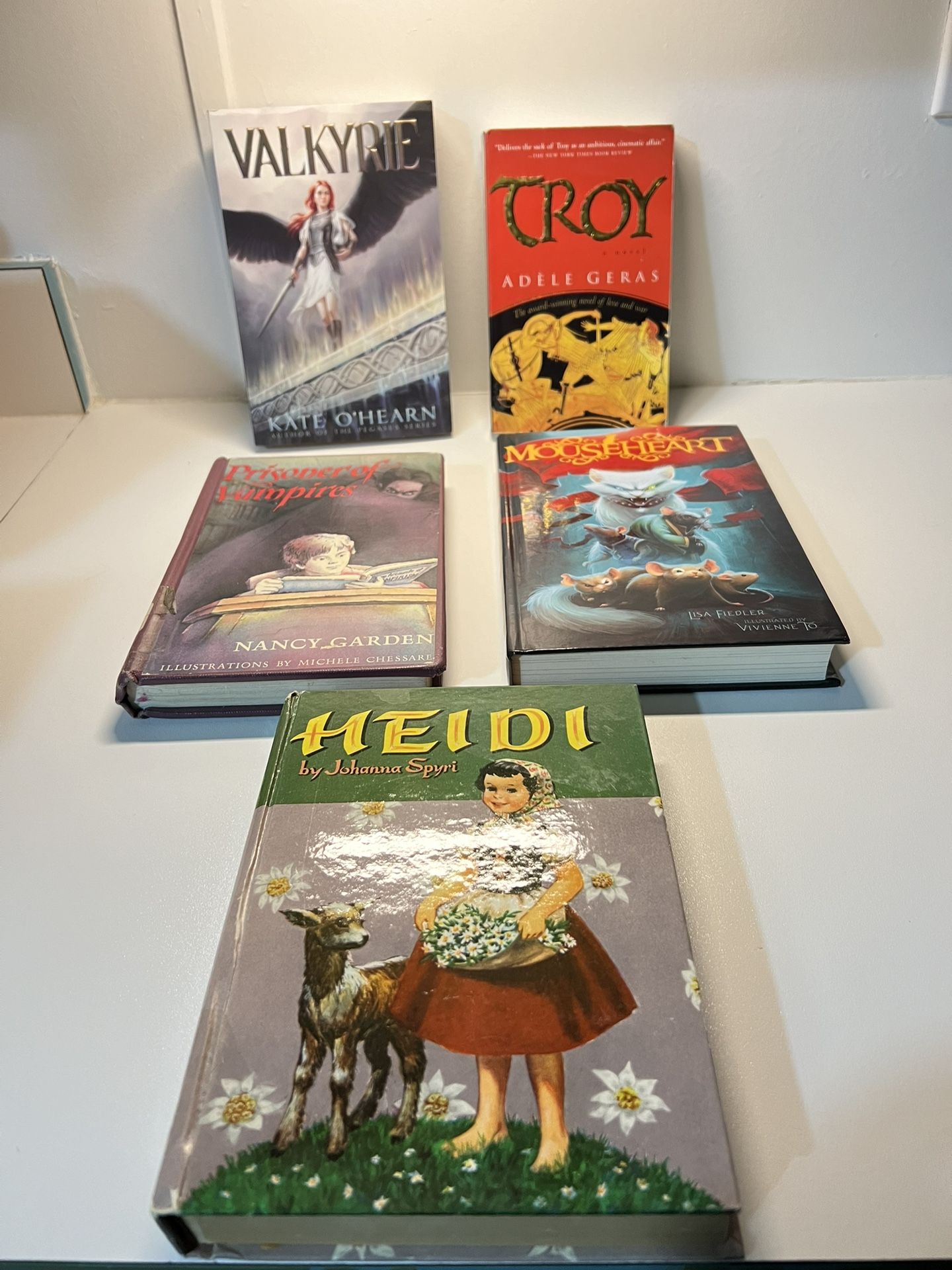 Vintage Heidi Hardcover Book Lot books