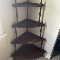 Corner 4 Tier Shelf Unit