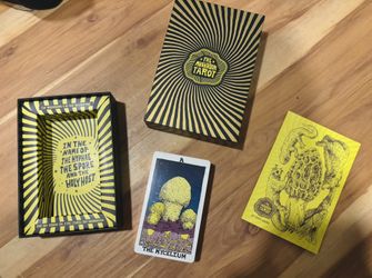 The Mushroom Tarot Deck By Chris Adams - NIB
