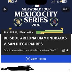 México City Padres Vs Diamondbacks For Sunday 4/26