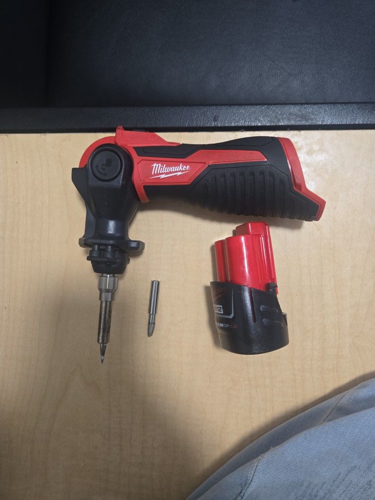 M12 Milwaukee Portable Soldering Iron