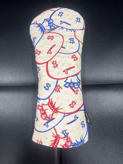 BankRoll Golf Money Bags  Driver Head Cover Embroidered - Ostrich - Brand New