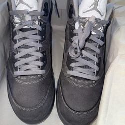 Jordan 5 Wolf Grey Size 10 Og All DS