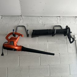 Black & decker Corded Leaf Blower With Vacuum Bag 