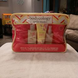 New Bodycology Comfy Blanket & Lotion Gift Set