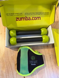 Zumba toning sticks and wii remote holder