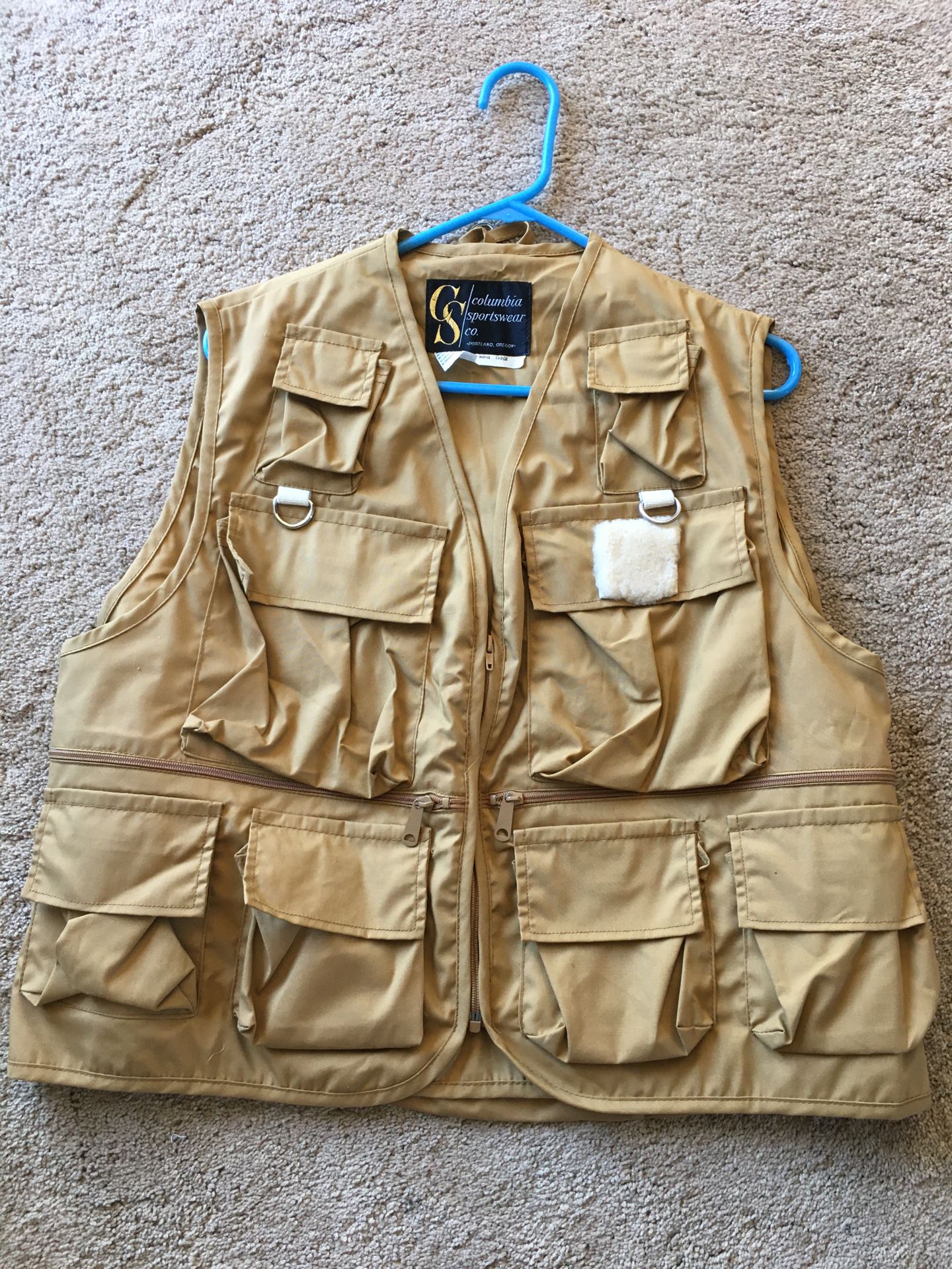 Fishing vest large $20
